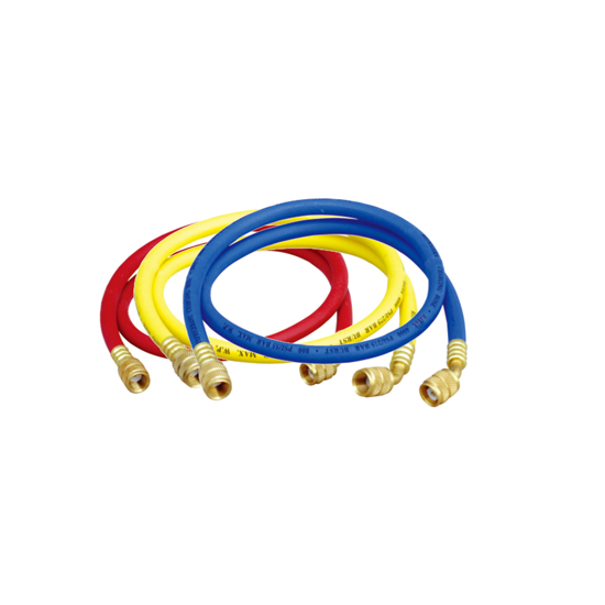 Шланги заправочные VALUE 2,25m (R22; к-т 3шт; R&Y&B 1/4"-1/4")