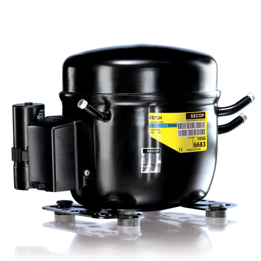Компрессор SECOP FR8.5G (R134A; 172Вт; 7,95см3, LBP/MBP; -23,3; Tk=54,4C; -25...+15; 220V); 103G6780