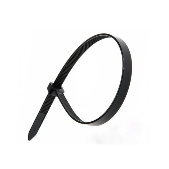 Хомут-стяжка 3,6х300 черный (100шт/упаковка)