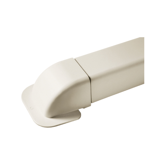 Законцовка короба увеличенная ARTIPLASTIC (80х60мм); 0809CM-W коробка 6 шт