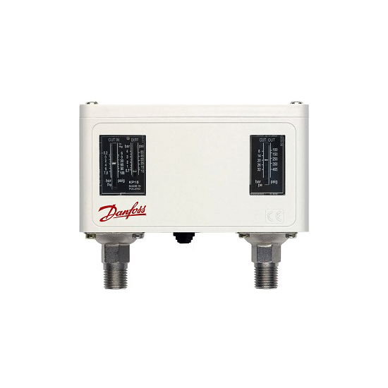 Реле давления Danfoss KP15 (LP-авт/ HP-авт), -0,2...7.5/8...32; 060-124166