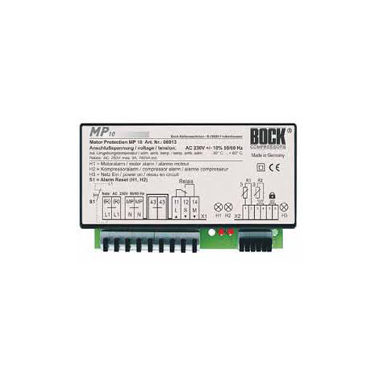 Электронный блок защиты GEA BOCK MP10 06913 (230V, 50160 Hz); 08102