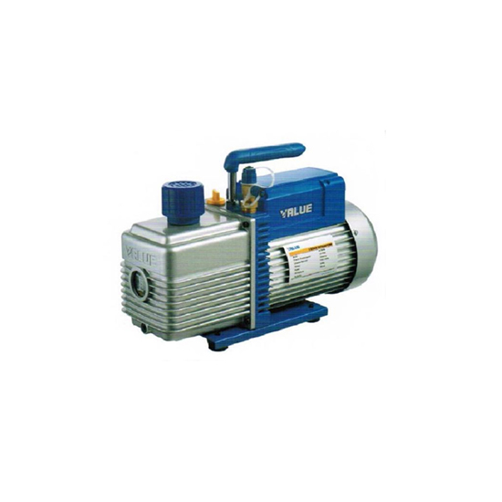 Насос вакуумный VALUE; VE225N (2ступ; смотр стекло; 70 l/min; 0,2 PA/15mic;R410A/407C/134a)
