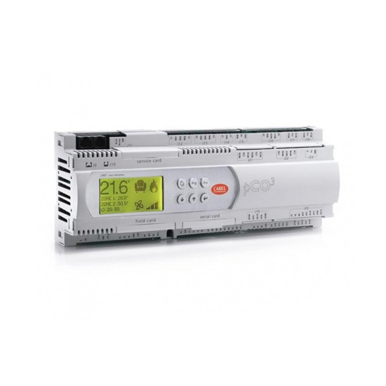 Контроллер Carel PCO3000BM0 (дисплей 4 строки, medium, 4Mb Flash memory)